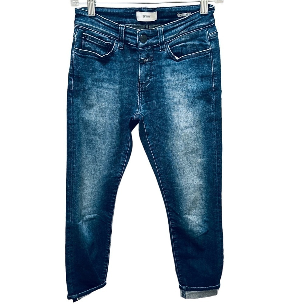 CLOSED Italian Denim Baker-1920 Jeans Women Size 24 Straight Leg Mid Rise 6882